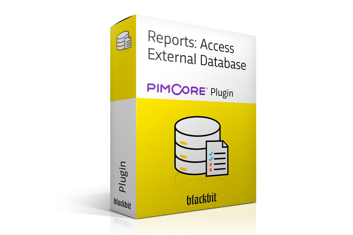 Pimcore Reports: Access External Database Plugin BYE Blackbit